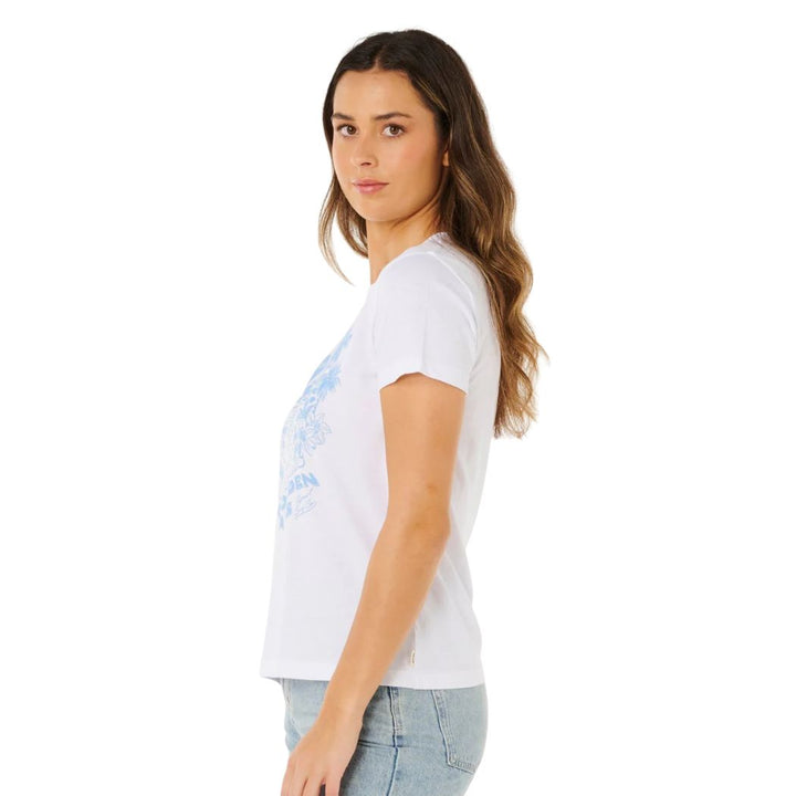 Rip Curl Sun Beams Standard Tee Optical White