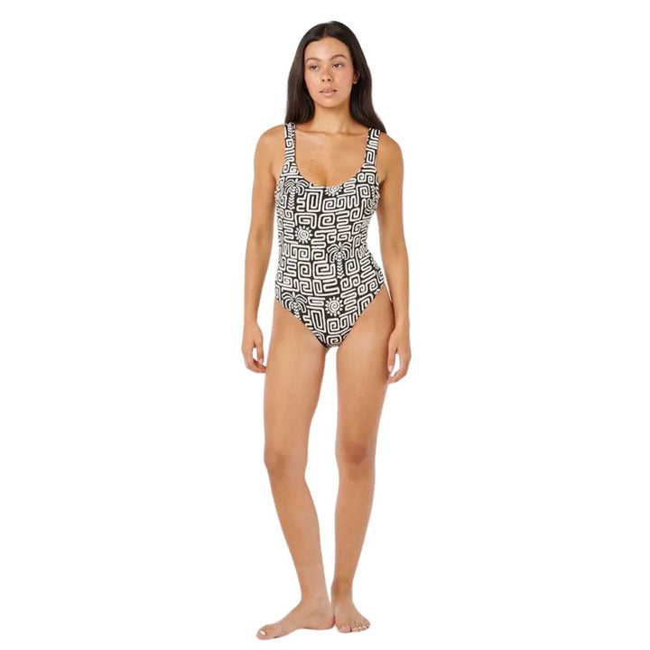 Rip Curl Sunset Jacquard One Piece Black