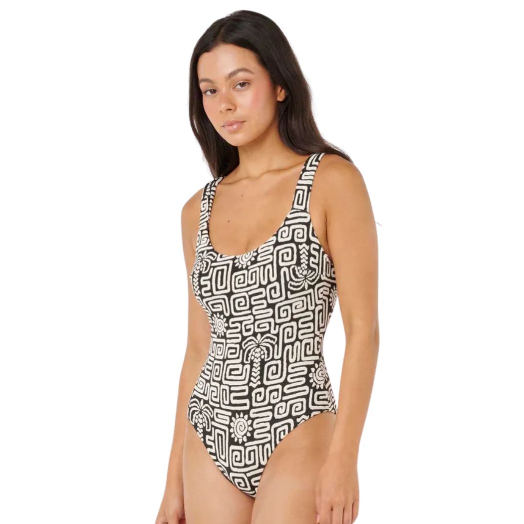 Rip Curl Sunset Jacquard One Piece Black