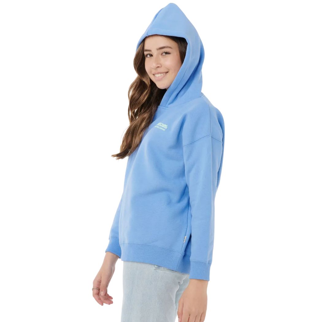 Rip Curl Surf Puff Hood Girl Blue