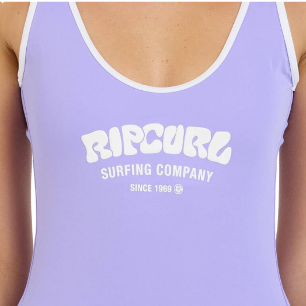Rip Curl Surf Puff One Piece Purple