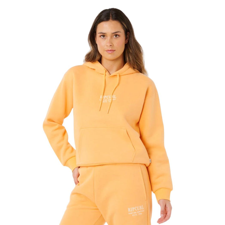 Rip Curl Surf Staple Relaxed Hoodie Peach