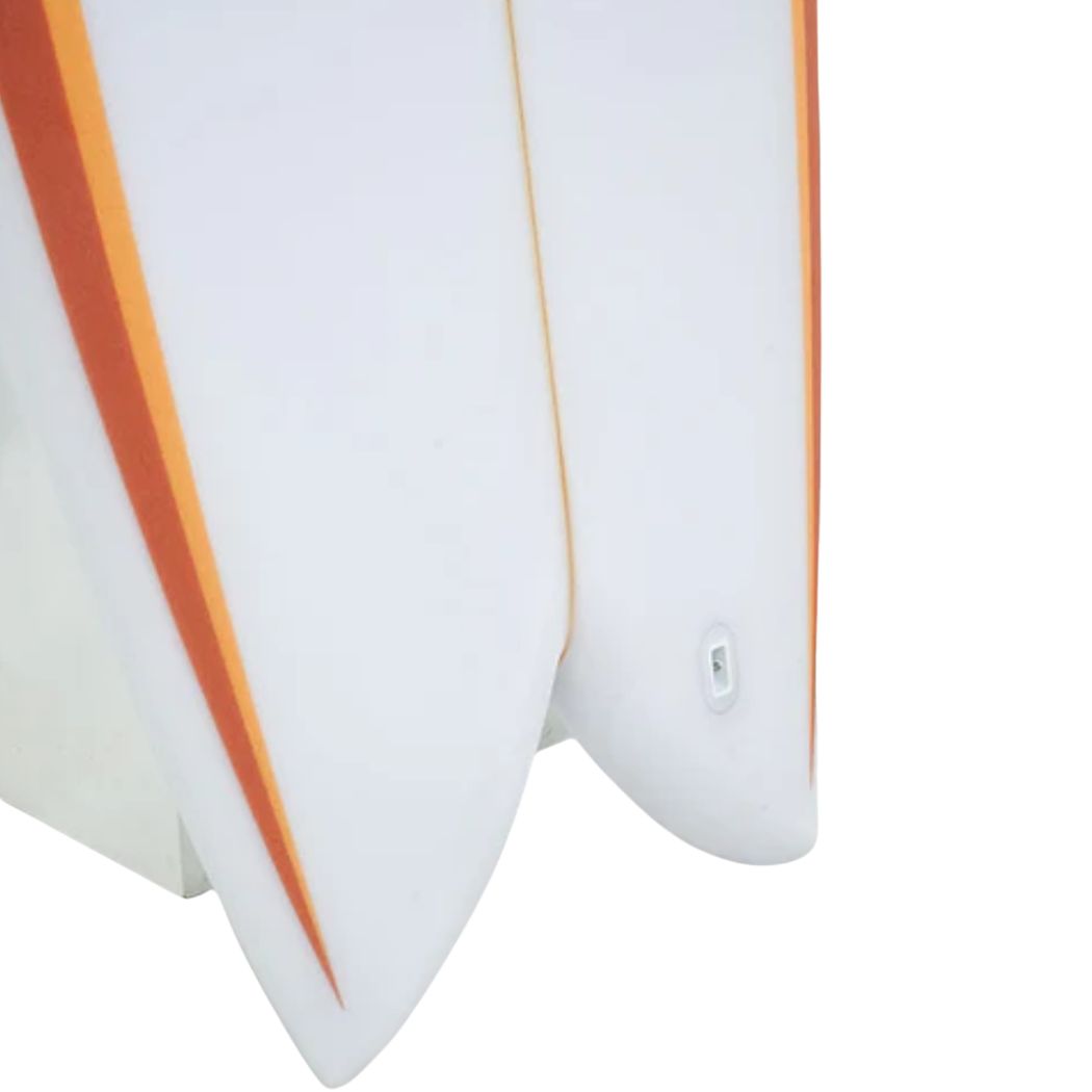 Rip Curl Twin 5'8 White Orange