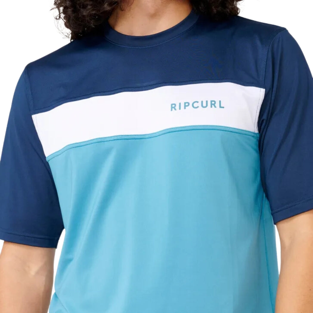 Rip Curl Undertow Short Sleeve Rash Shirt Ocean