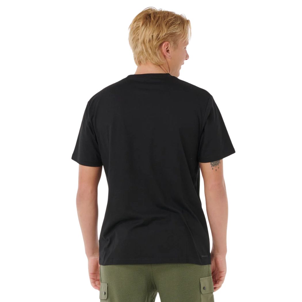 Rip Curl Vaporcool Test Tube Tee Black