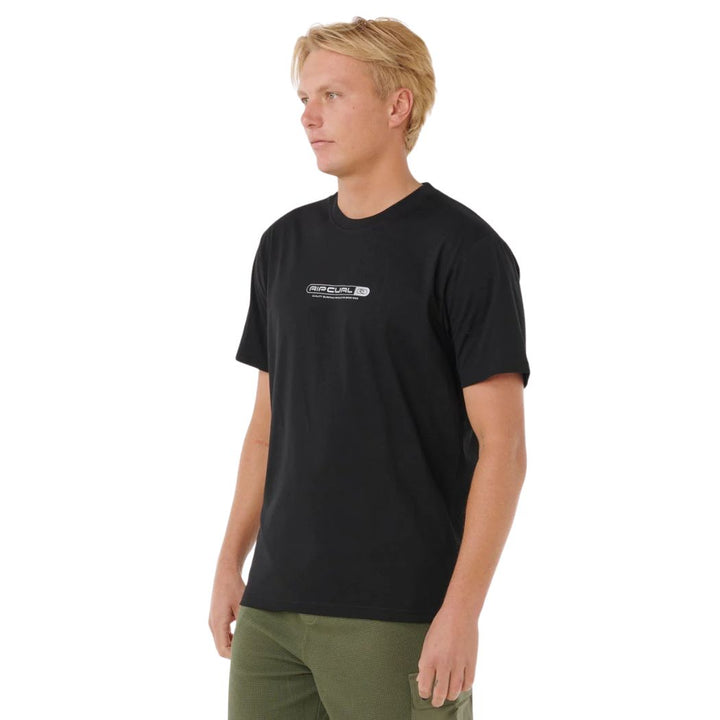 Rip Curl Vaporcool Test Tube Tee Black