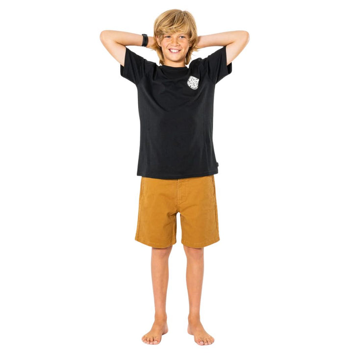 Rip Curl Wetsuit Icon Tee Boys Black