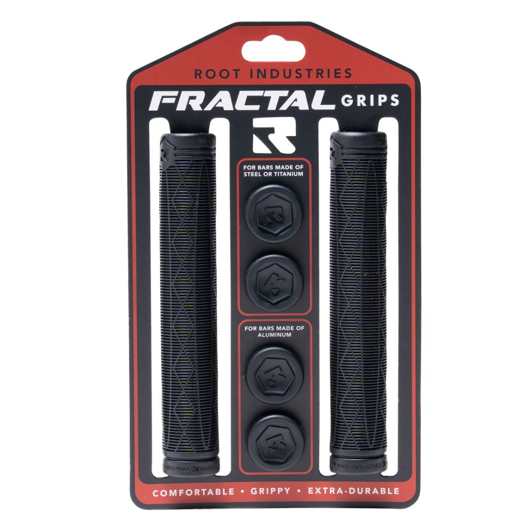 Root Industries Fractal Grips Black