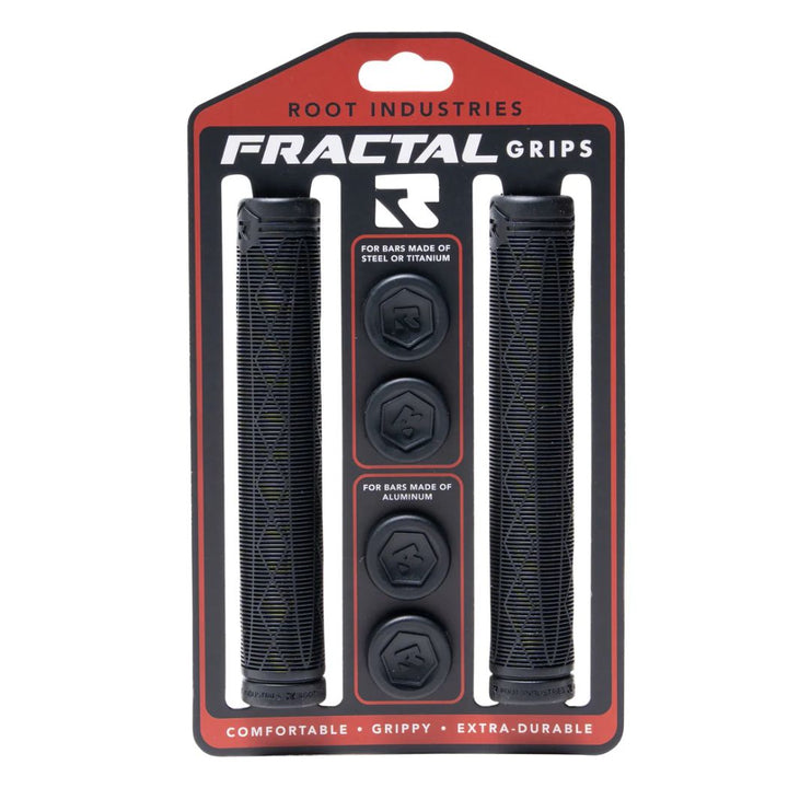 Root Industries Fractal Grips Black