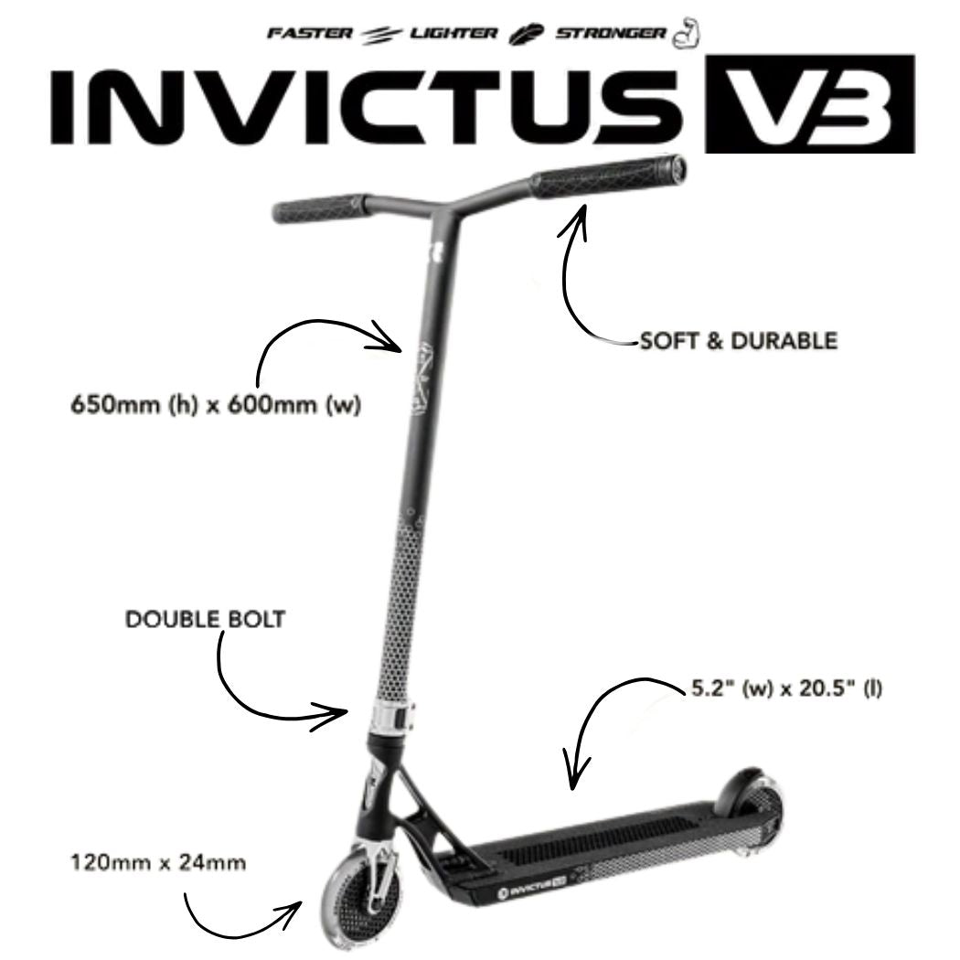 Root Industries Invictus V3 Scooter Black Mirror