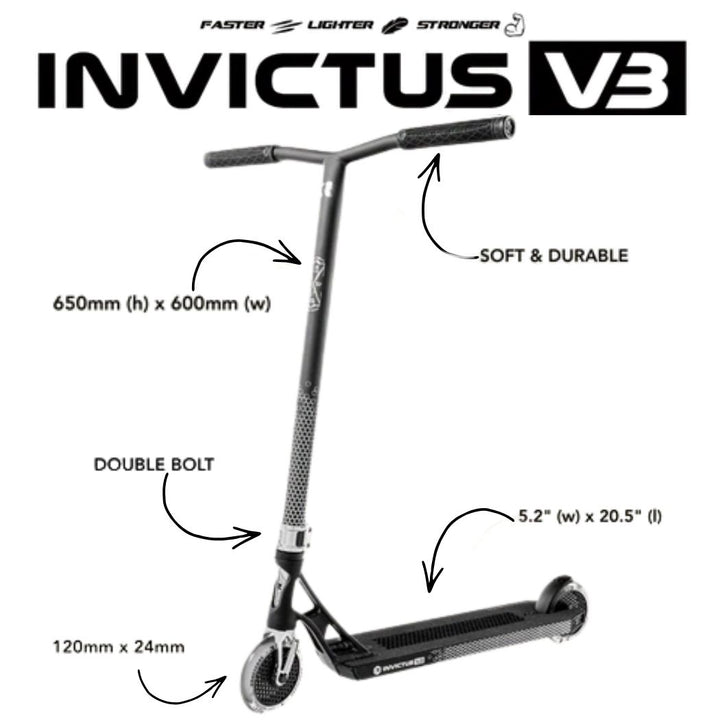 Root Industries Invictus V3 Scooter Black Mirror