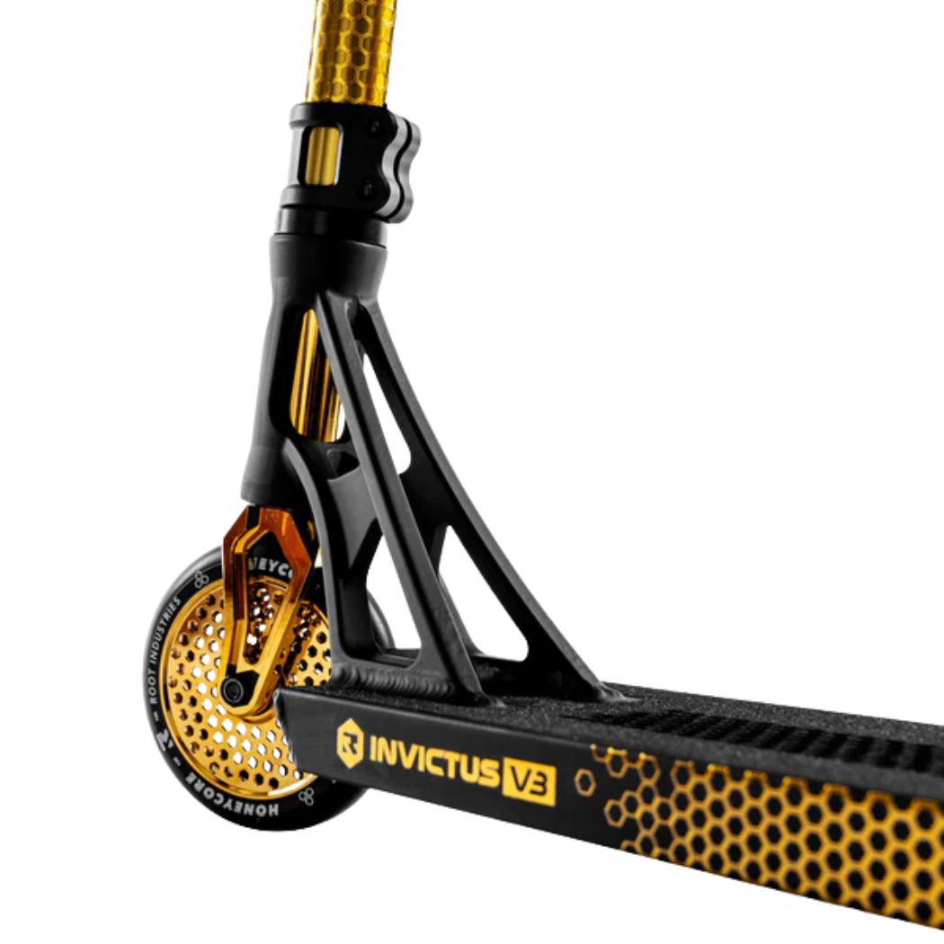 Root Industries Invictus v3 Scooter - Burnt Gold