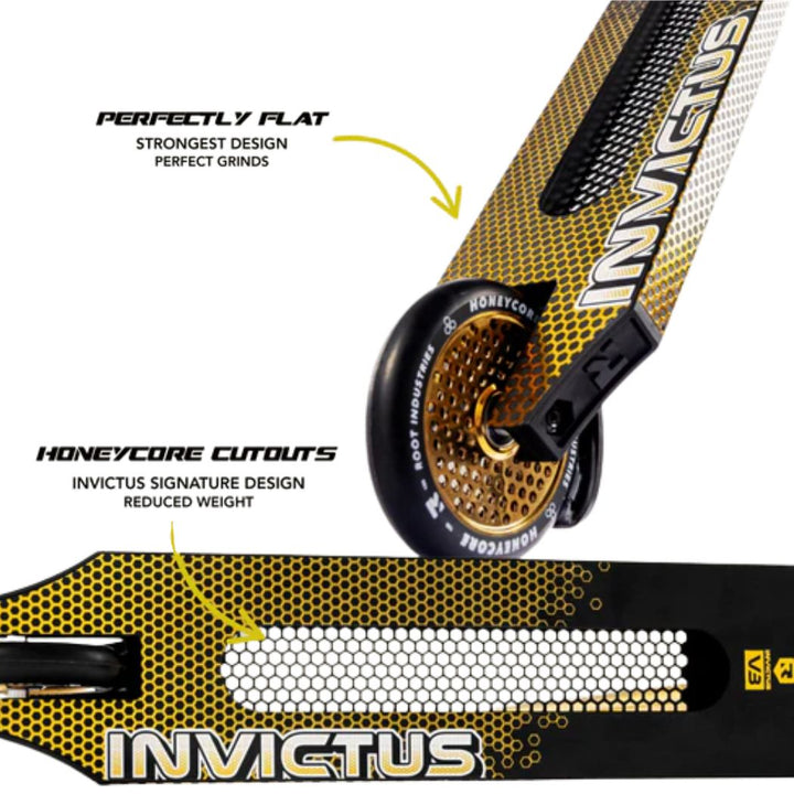 Root Industries Invictus v3 Scooter - Burnt Gold