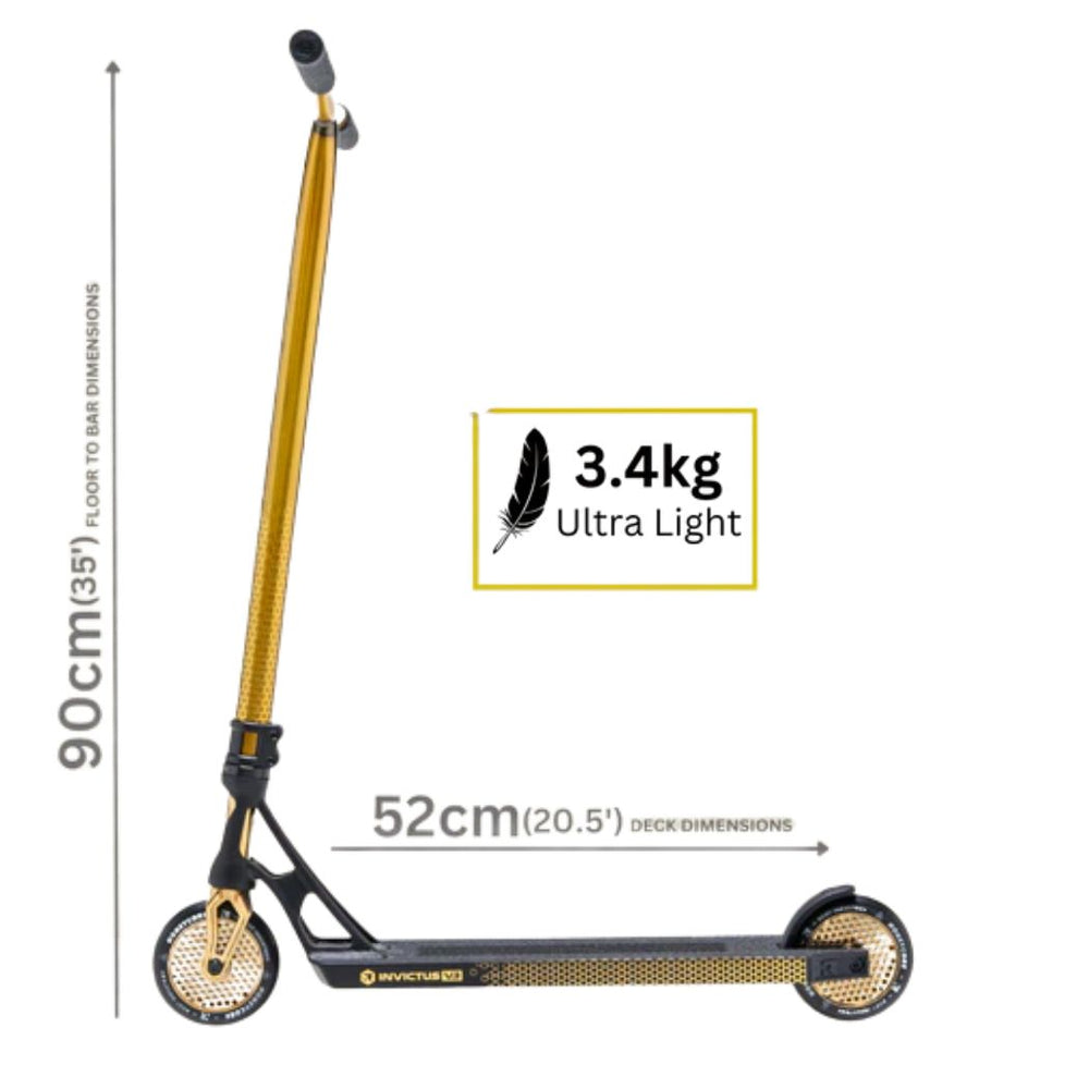 Root Industries Invictus v3 Scooter - Burnt Gold