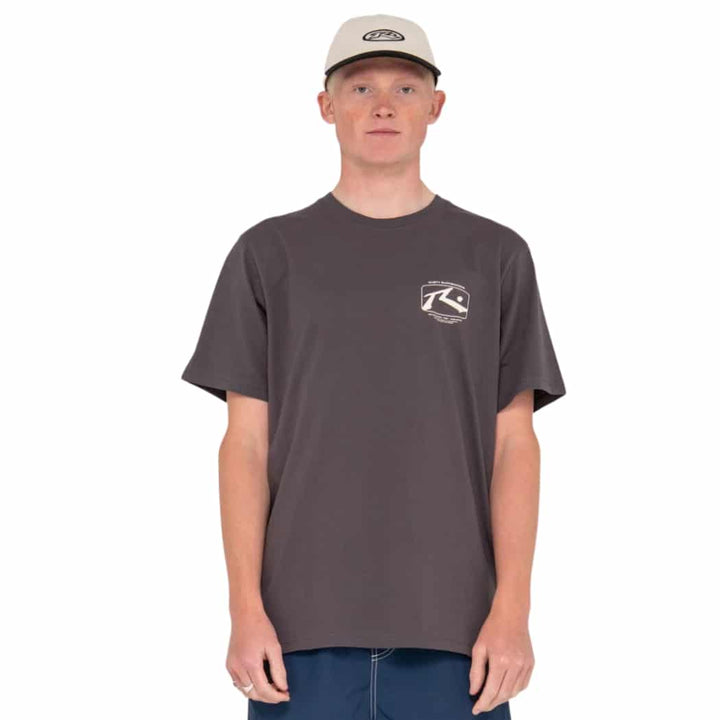 Rusty Advocate Tee Coal 1