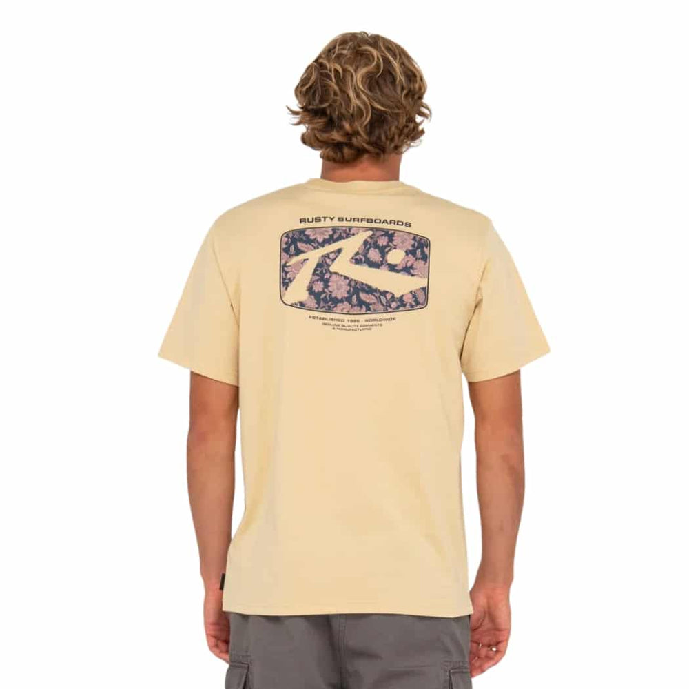 Rusty Advocate Tee Light Khaki 