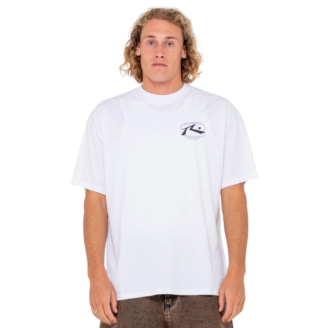 Rusty Advocate Tee White 5 