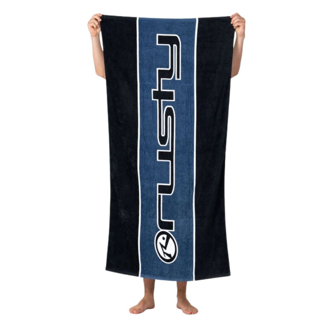 Rusty Black Tide Towel Black