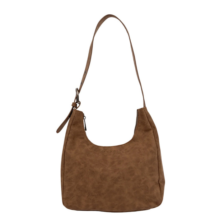 Rusty Bobbi Suede Handbag Chocolate