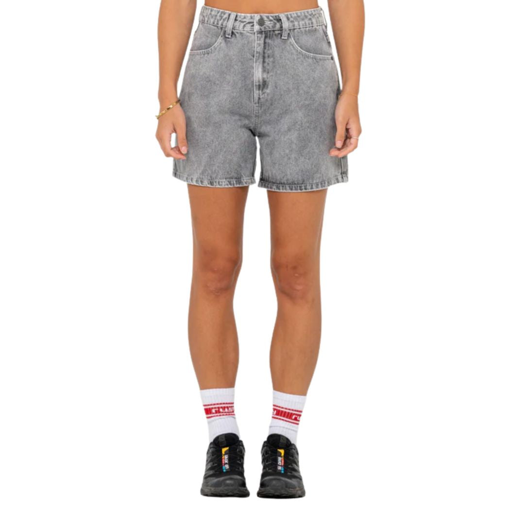 Rusty Cyprus High Denim Short London Summer