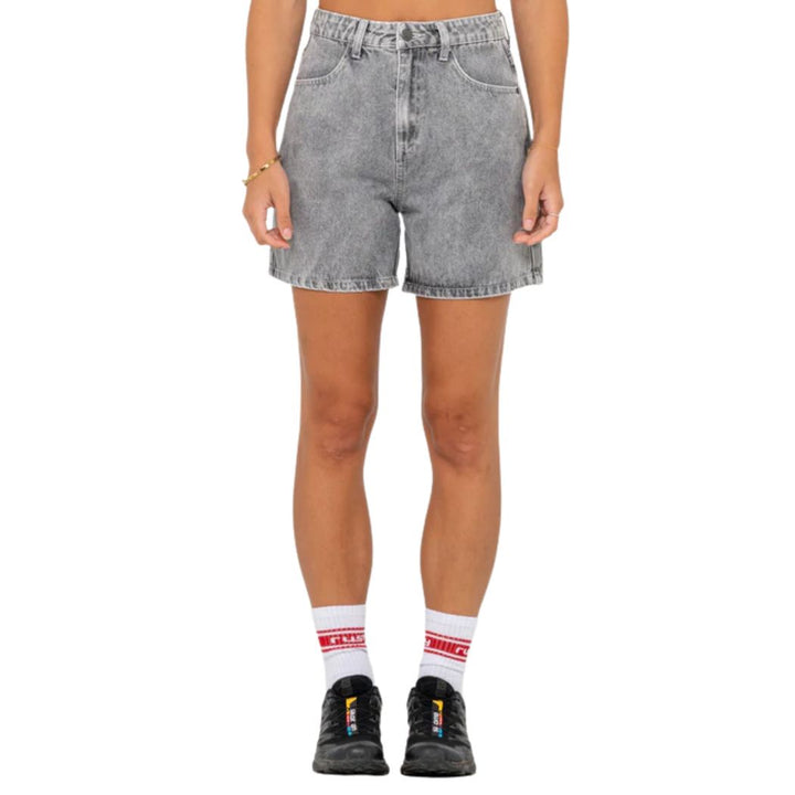 Rusty Cyprus High Denim Short London Summer