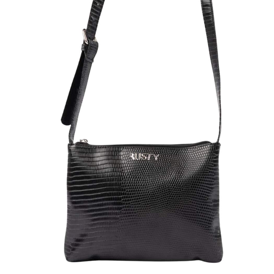 Rusty Essence Side Bag 2 Black