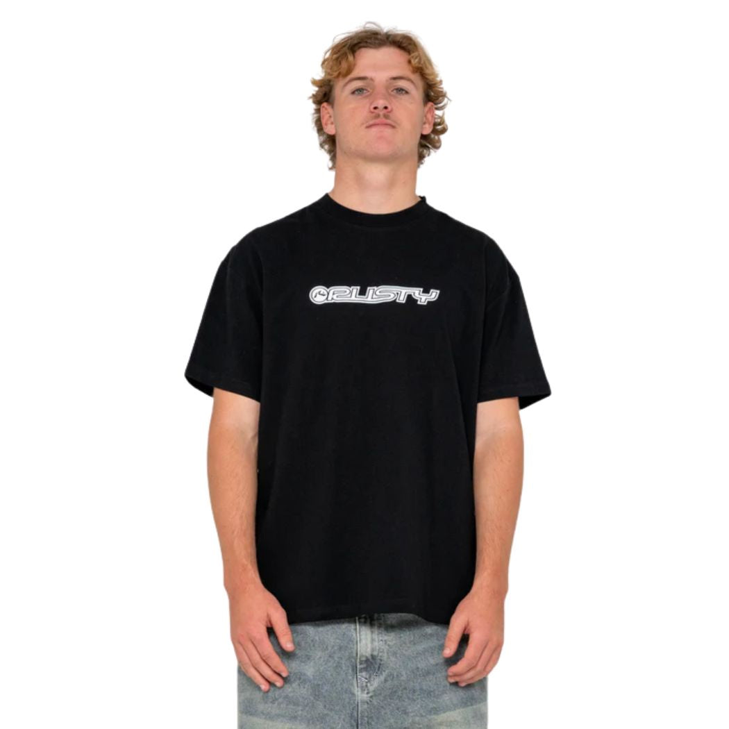Rusty Flip Daddy 2.0 Tee Black