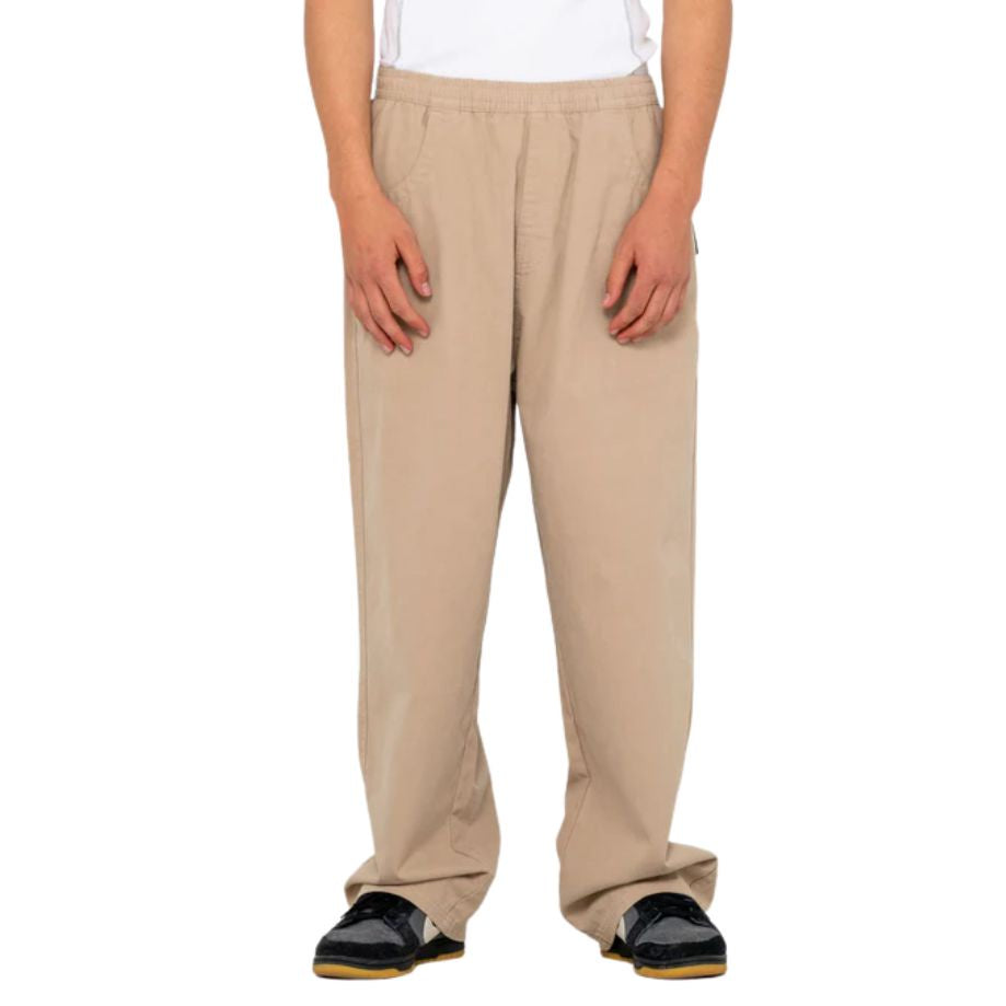 Rusty Flip Daddy Baggy Elastic Pant Abbey Stone