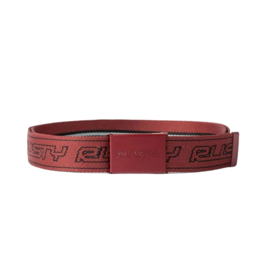 Rusty Flip Daddy Belt Vintage Red