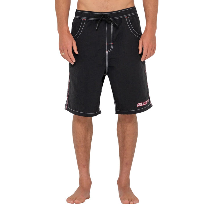 Rusty Flip Daddy Boardshort Black 1