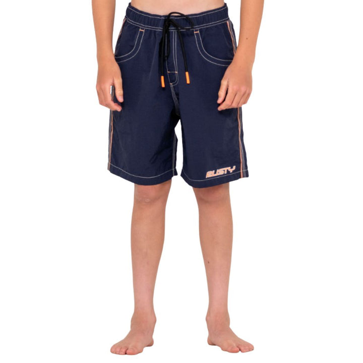 Rusty Flip Daddy Boardshort Navy 1
