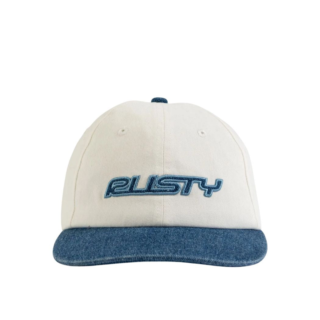 Rusty Flip Mommy Dad Cap Authentic Blue