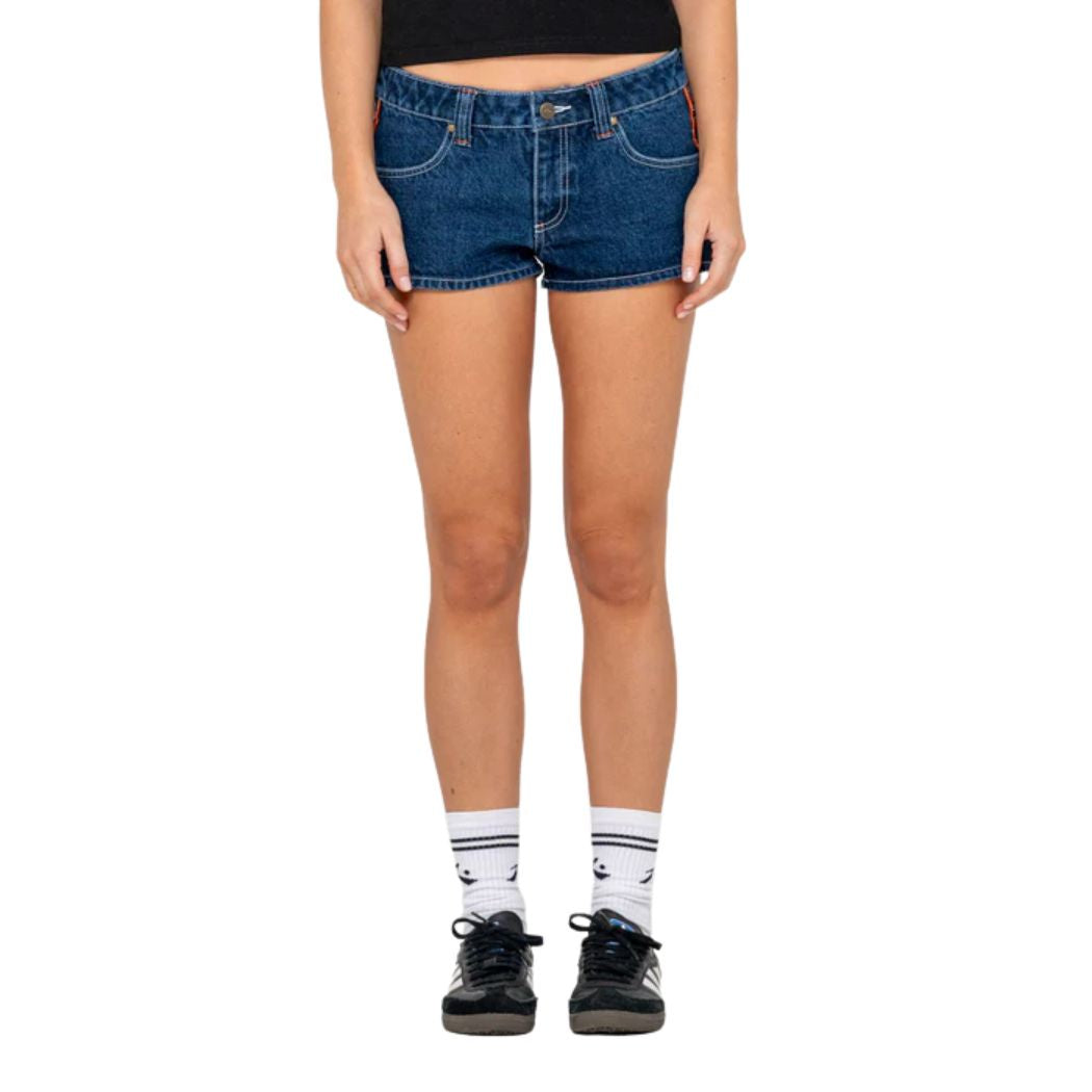 Rusty Flip Mommy Low Rise Micro Mini Short LDN