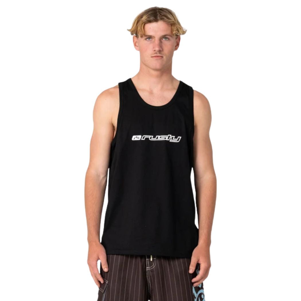 Rusty Fragment Tank Black