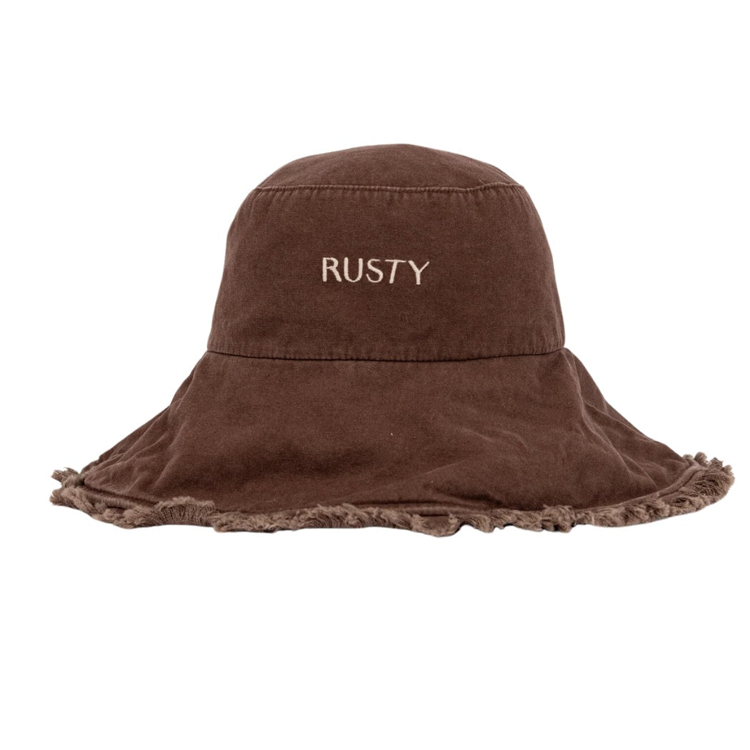 Rusty Gleam Organic Bucket Hat Java