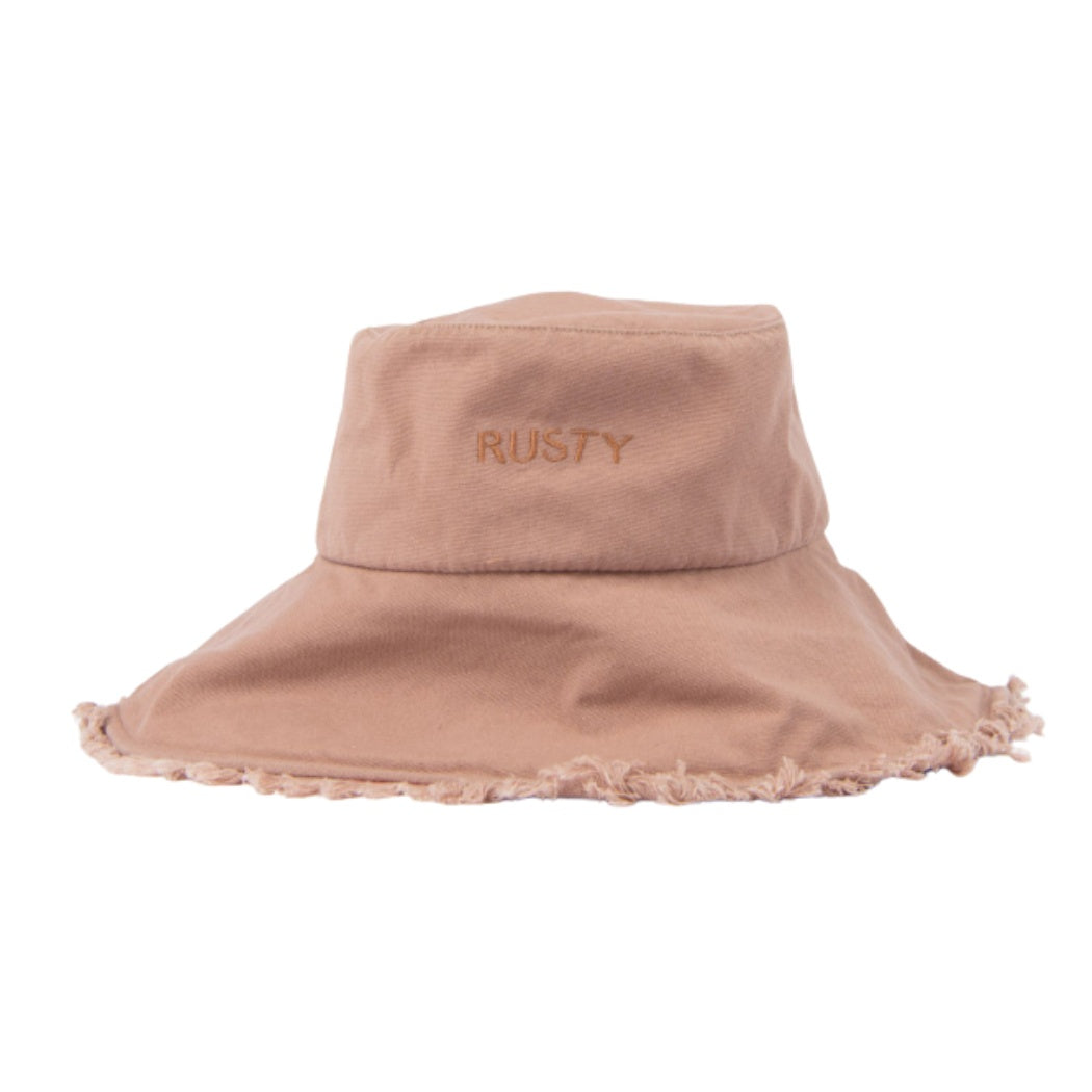 Rusty Gleam Organic Bucket Hat Taupe