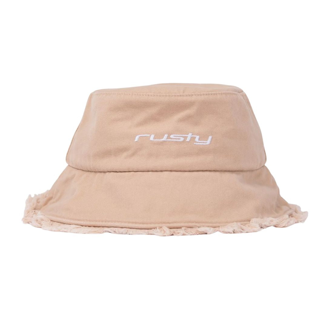 Rusty Glimmer Bucket Hat Girls Taupe