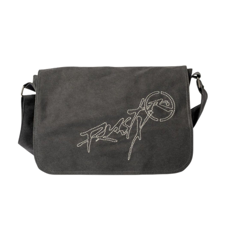 Rusty Hoodus Messenger Bag Washed Black