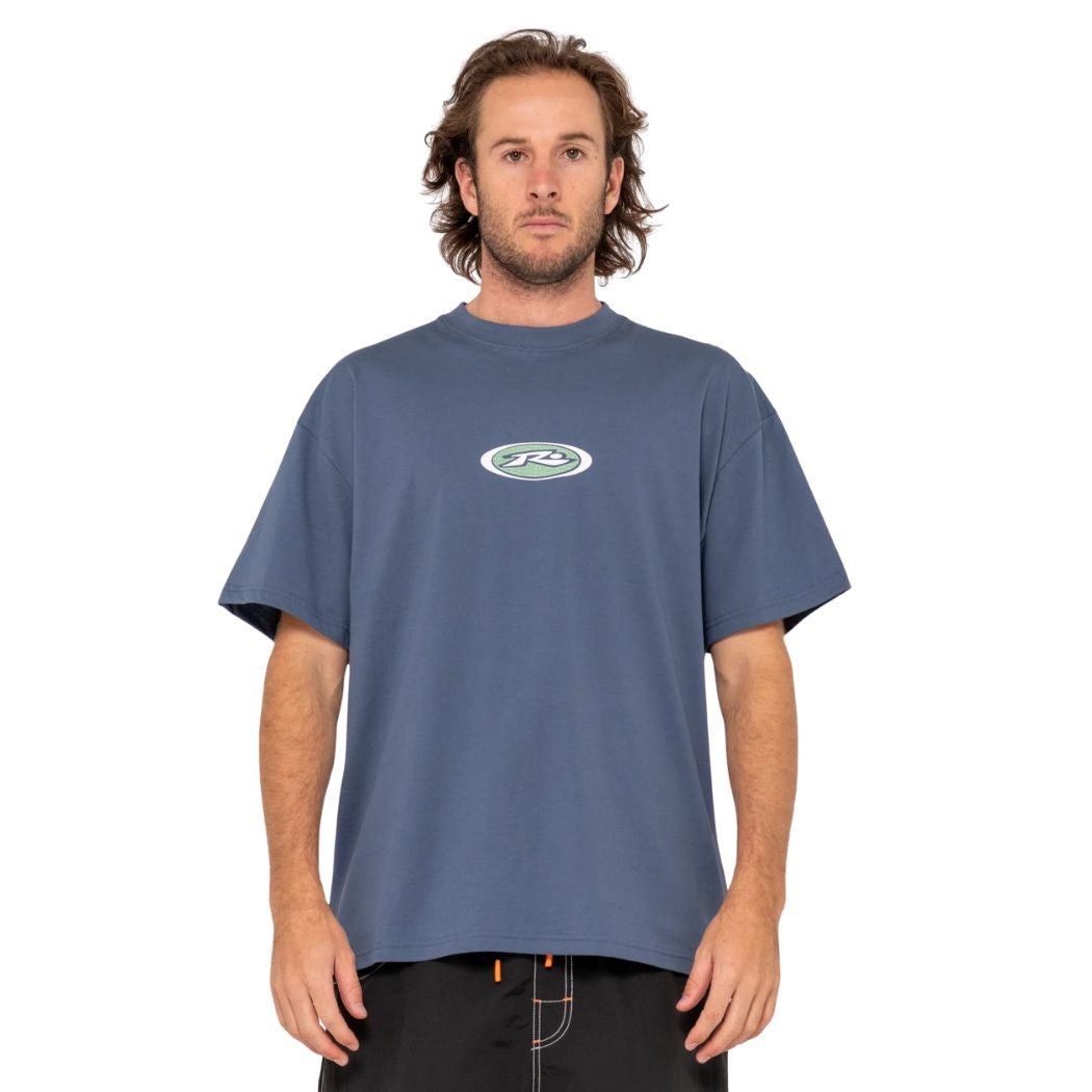 Rusty Irie Eye Tee China Blue