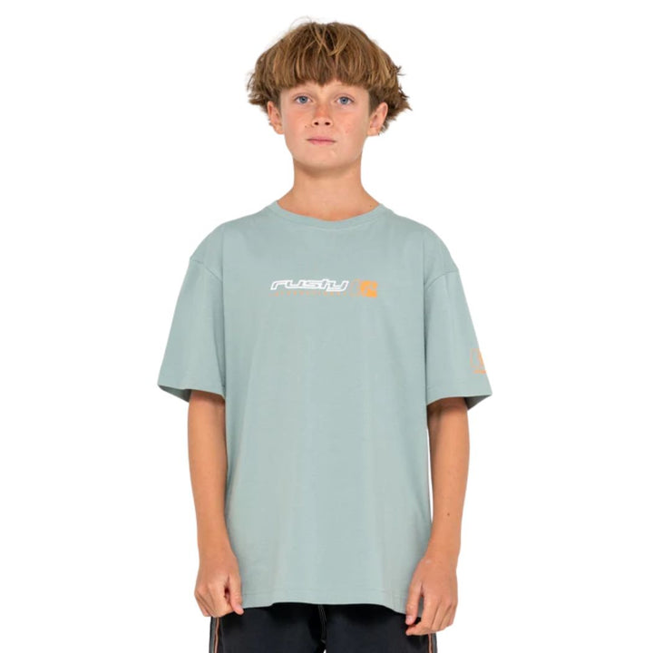Rusty Jetsetter Tee Boys Slate