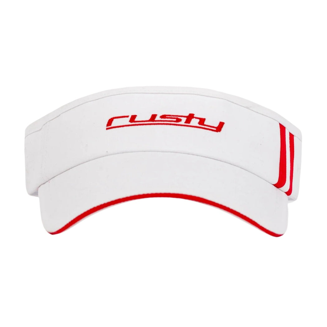 Rusty Love Visor White