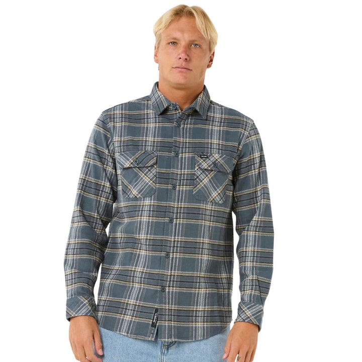 Rip Curl Griffin Flannel Shirt Pine Night