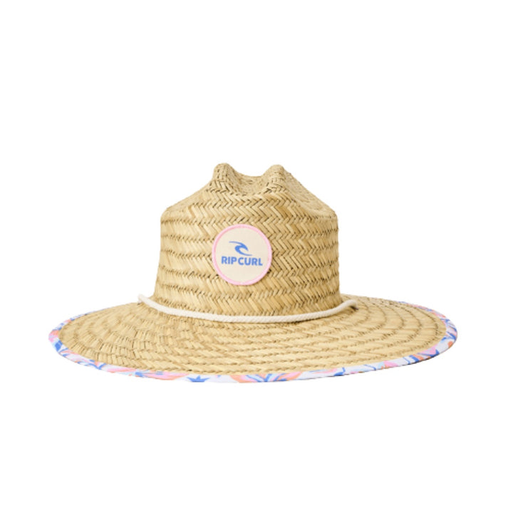 Rip Curl Mixed Straw Sun Hat Girl Sky Blue