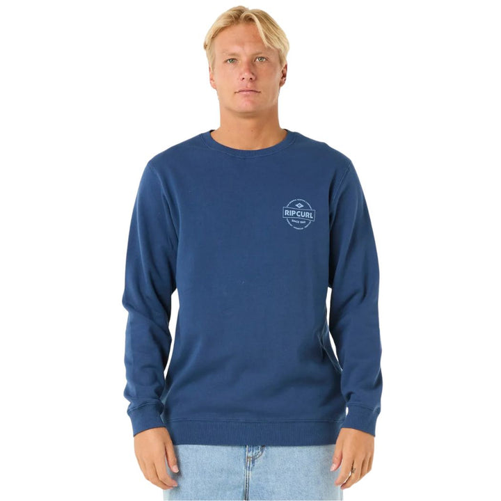 Rip Curl Stapler Crew Washed Navy