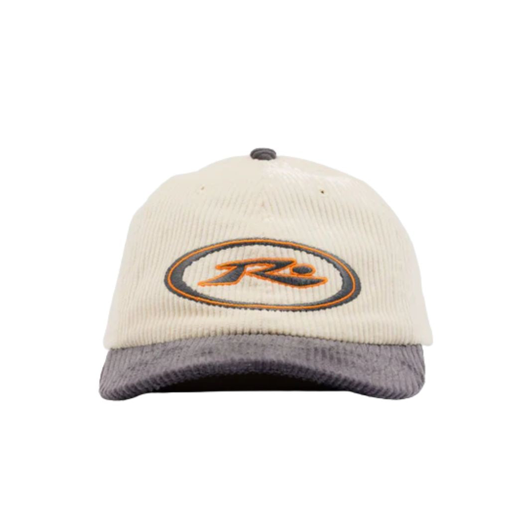 Rusty Orbit Cord Six Panel Cap Coal