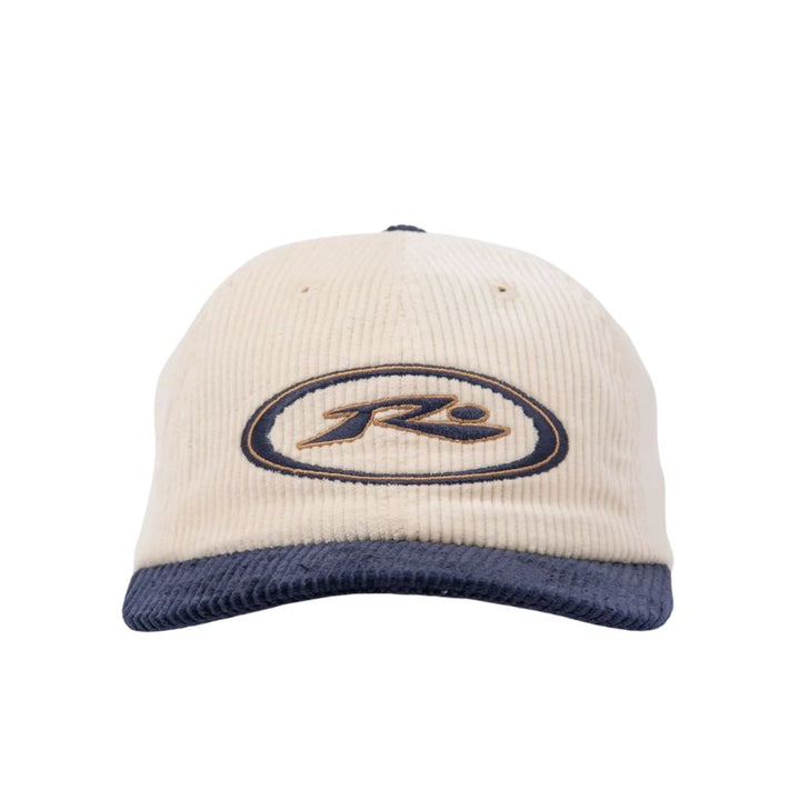 Rusty Orbit Cord Six Panel Cap Navy Blue