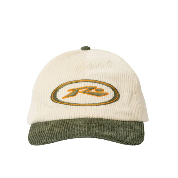 Rusty Orbit Cord Six Panel Cap Pinecone