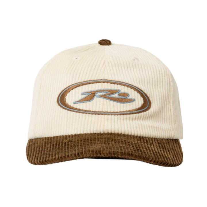 Rusty Orbit Cord Six Panel Cap Pinecone