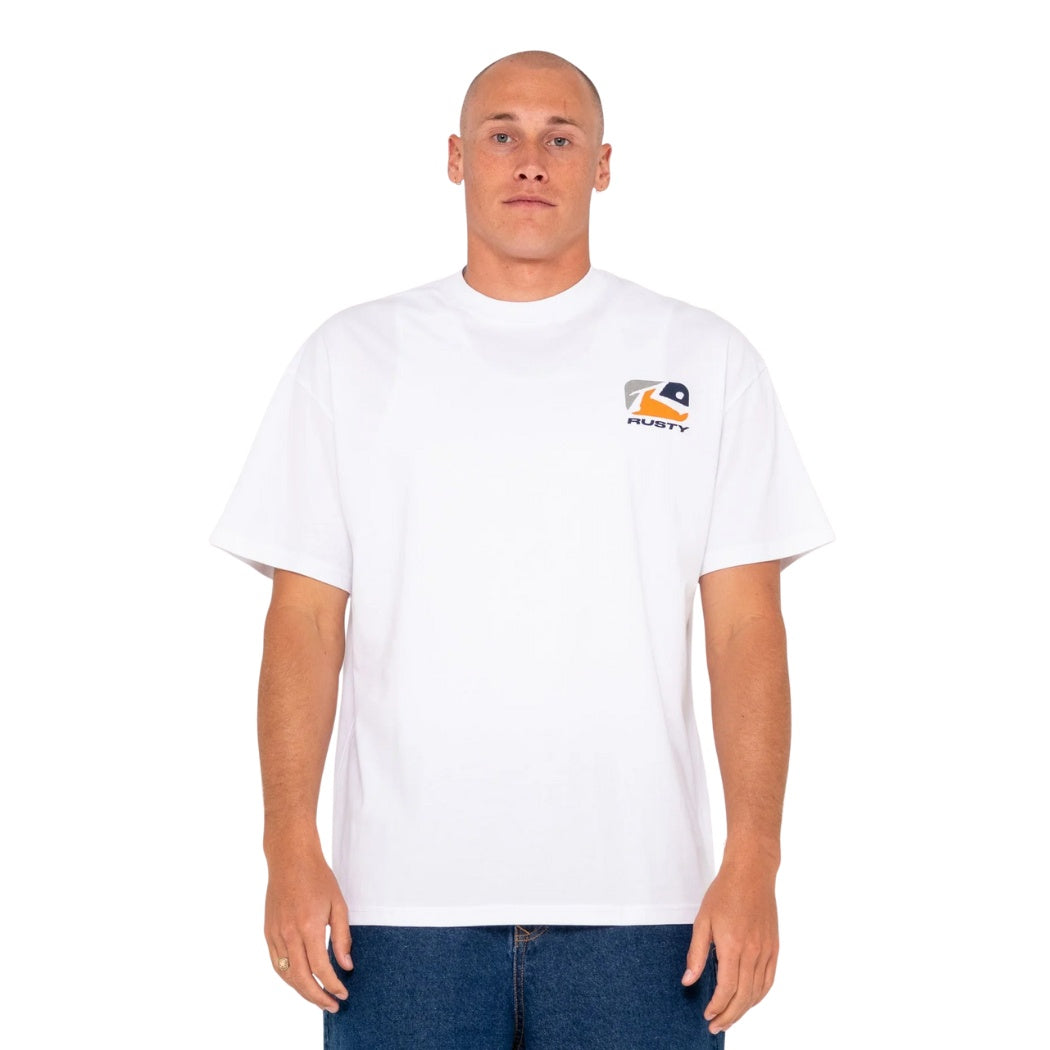 Rusty Phenom Tee White 5