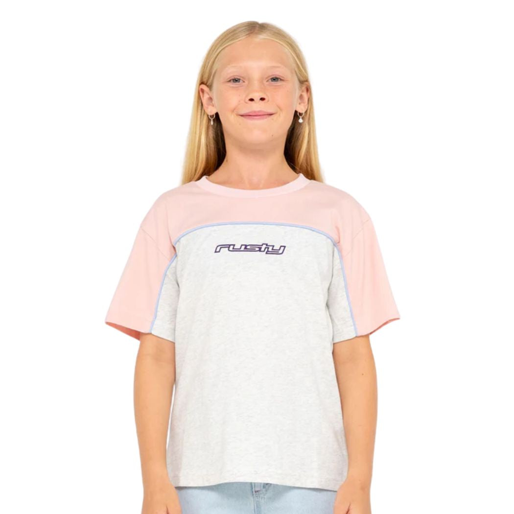 Rusty Polar Ops Oversized Tee Girls Ice Marle